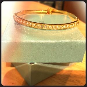 Touchstone Crystal Golden Bracelet